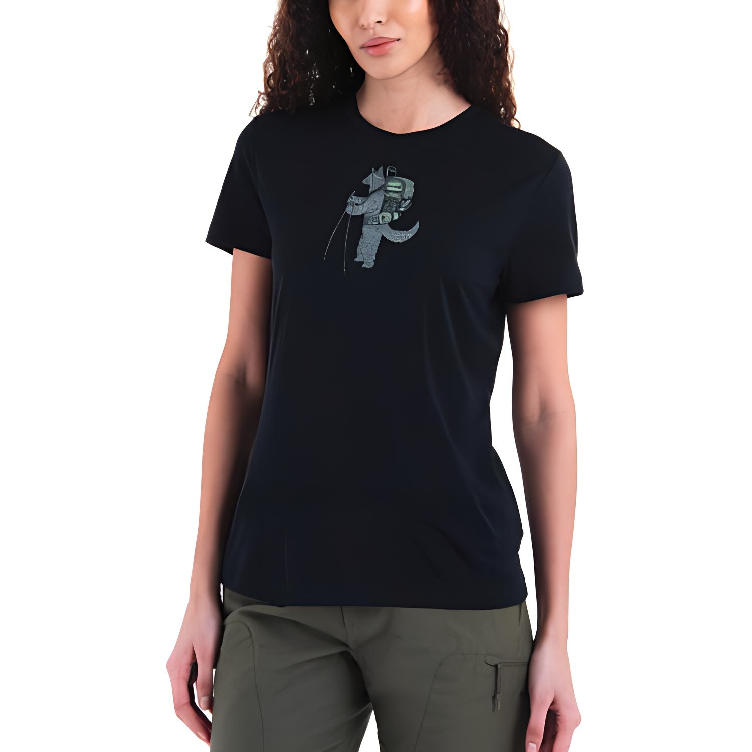 ICEBREAKER SS24 Quick Dry T Shirts Women’s Pure Black
