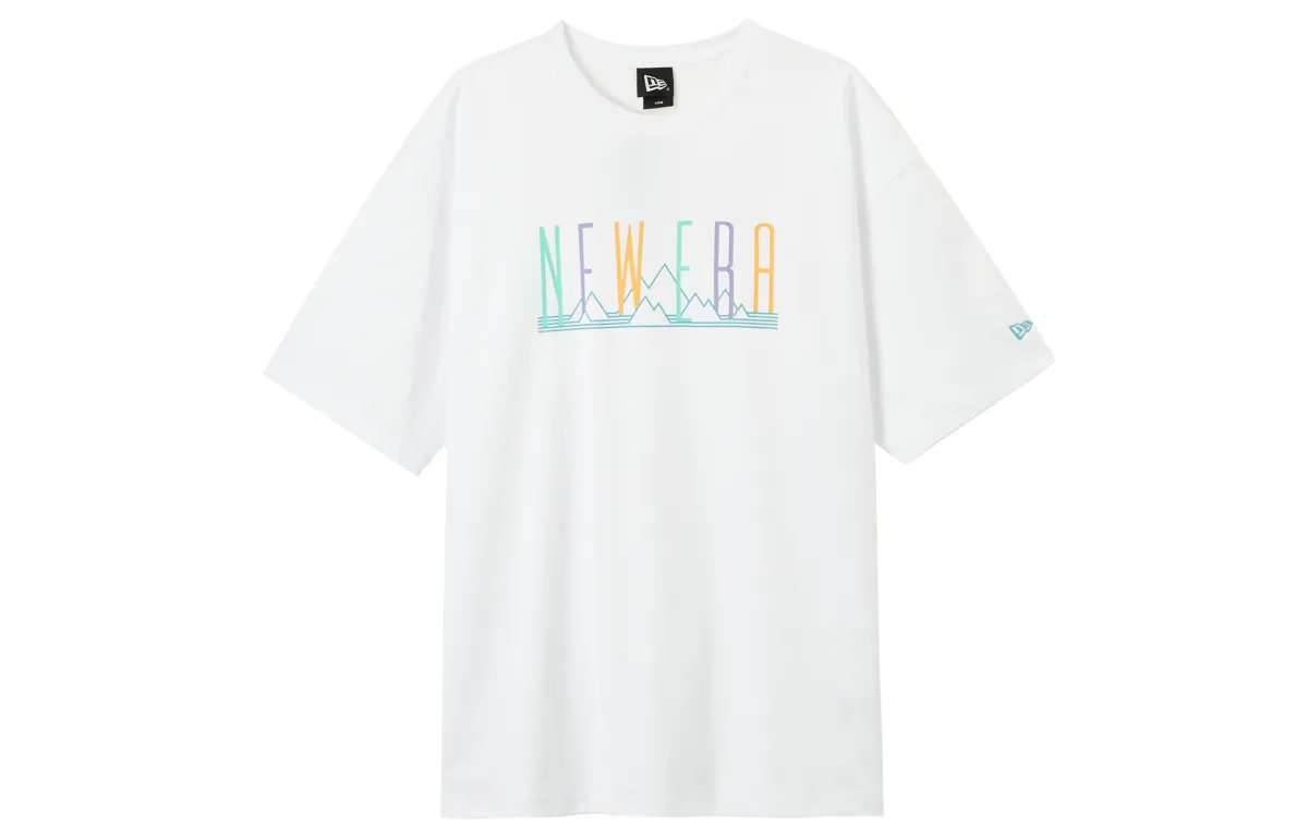 New Era T-Shirts Unisex White Crew Neck