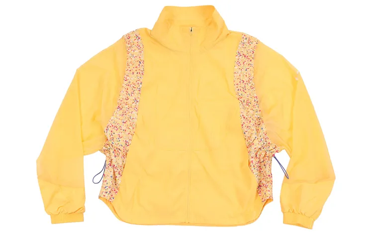 Nike Jackets Women's Yellow Stand Collar Moderate