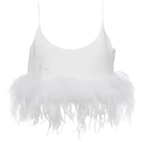 MIU MIU Camisoles Women's White Moderate