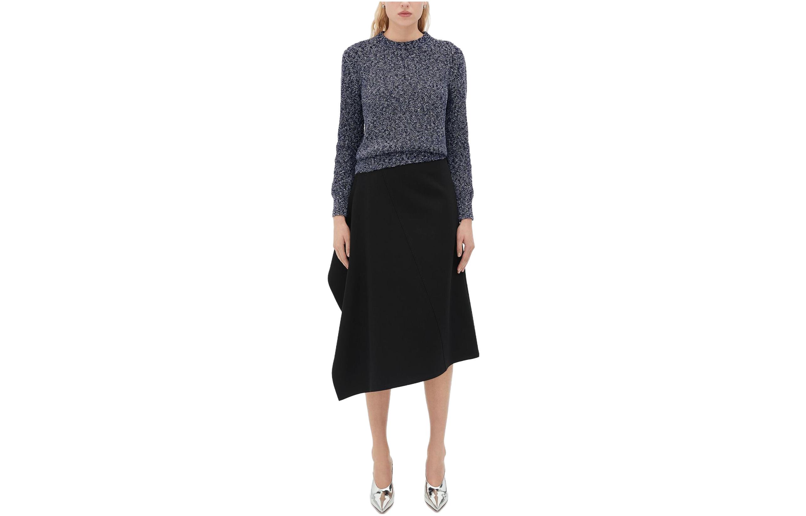 Bottega Veneta Knitwear Women's Marine Blue Crew Neck Moderate Other