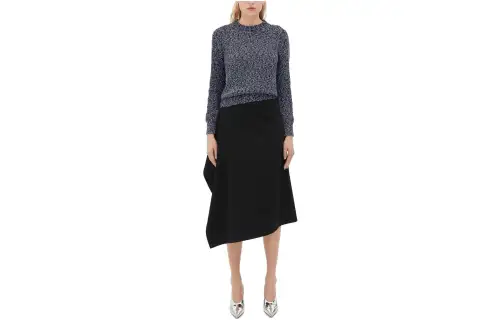 Bottega Veneta Knitwear Women's Marine Blue Crew Neck Moderate Other