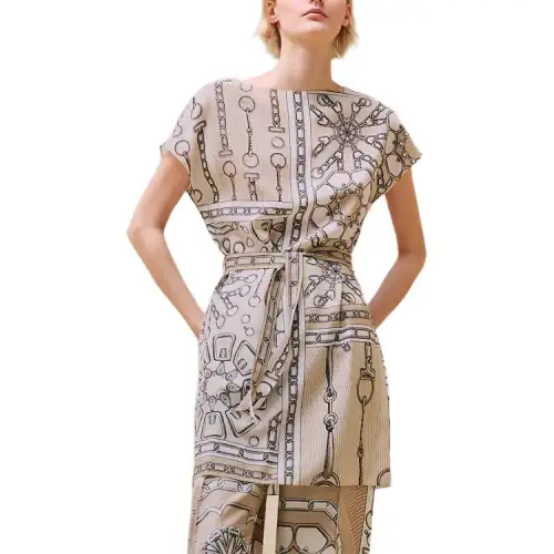 HERMES FW24 Shirt Women's Beige
