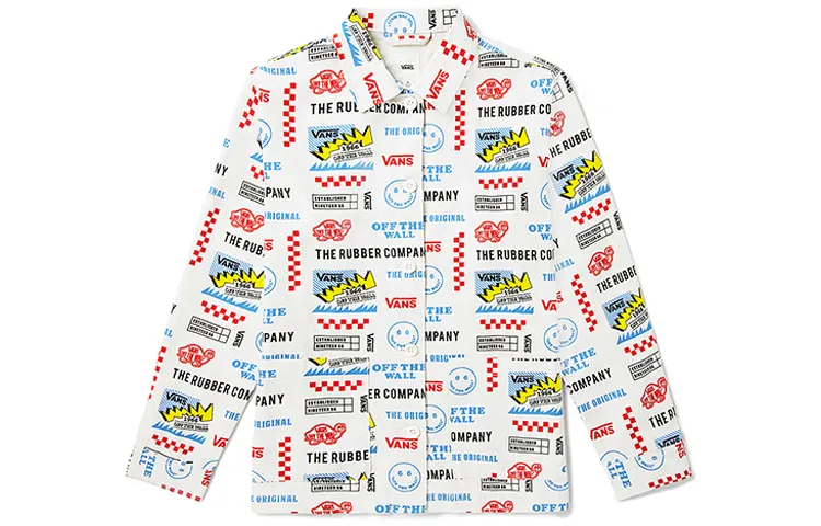 Vans Jackets Women's Multicolor Lapel Moderate Other