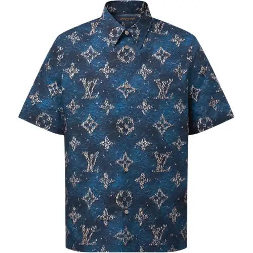 LOUIS VUITTON FW25 Shirt Men's Blue