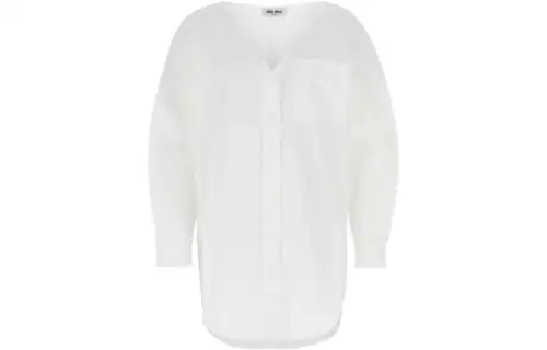 MIU MIU Shirts Women's White Moderate