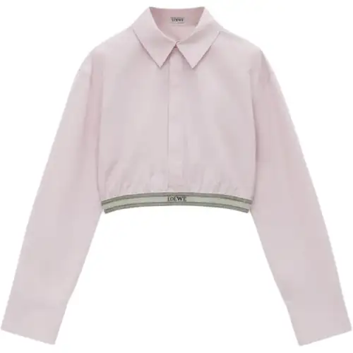 LOEWE Cropped Long Sleeved Shirt