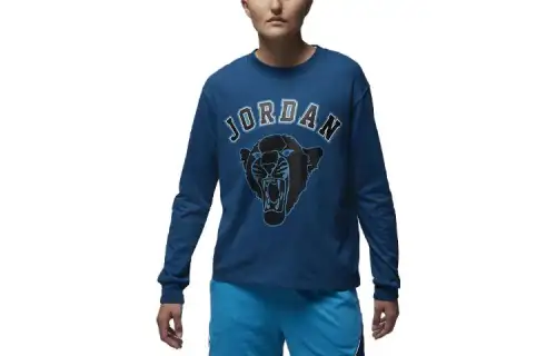 Jordan Sweatshirts Women's Blue Crew Neck Moderate Other