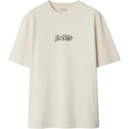 Burberry Logo Printed Crewneck T-Shirt