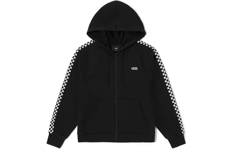 Vans Sweatshirts Women's Black Hooded Moderate Regular