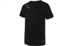 Jordan T Shirts Women's Black Crew Neck Moderate Straight Fit