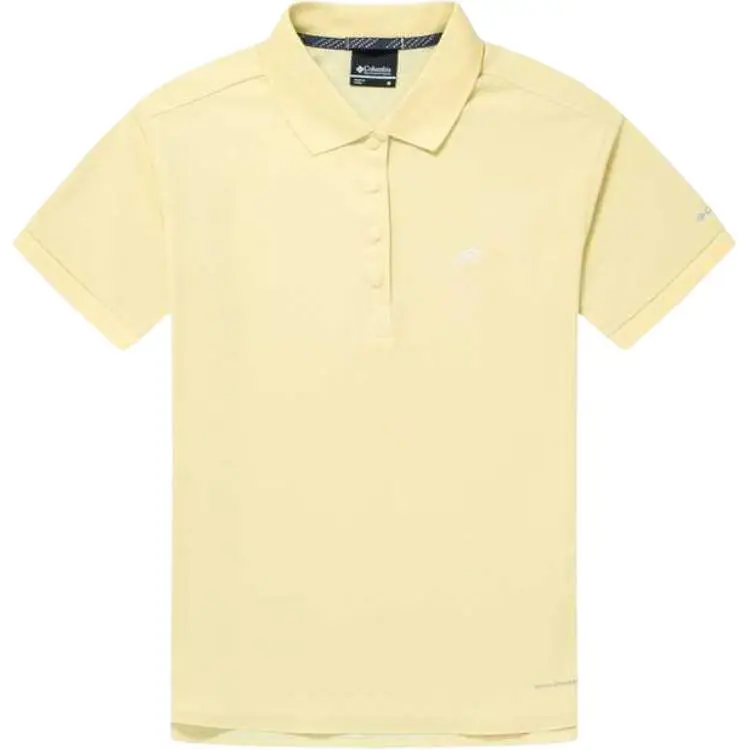 Columbia Polo Shirt Women's Yellow