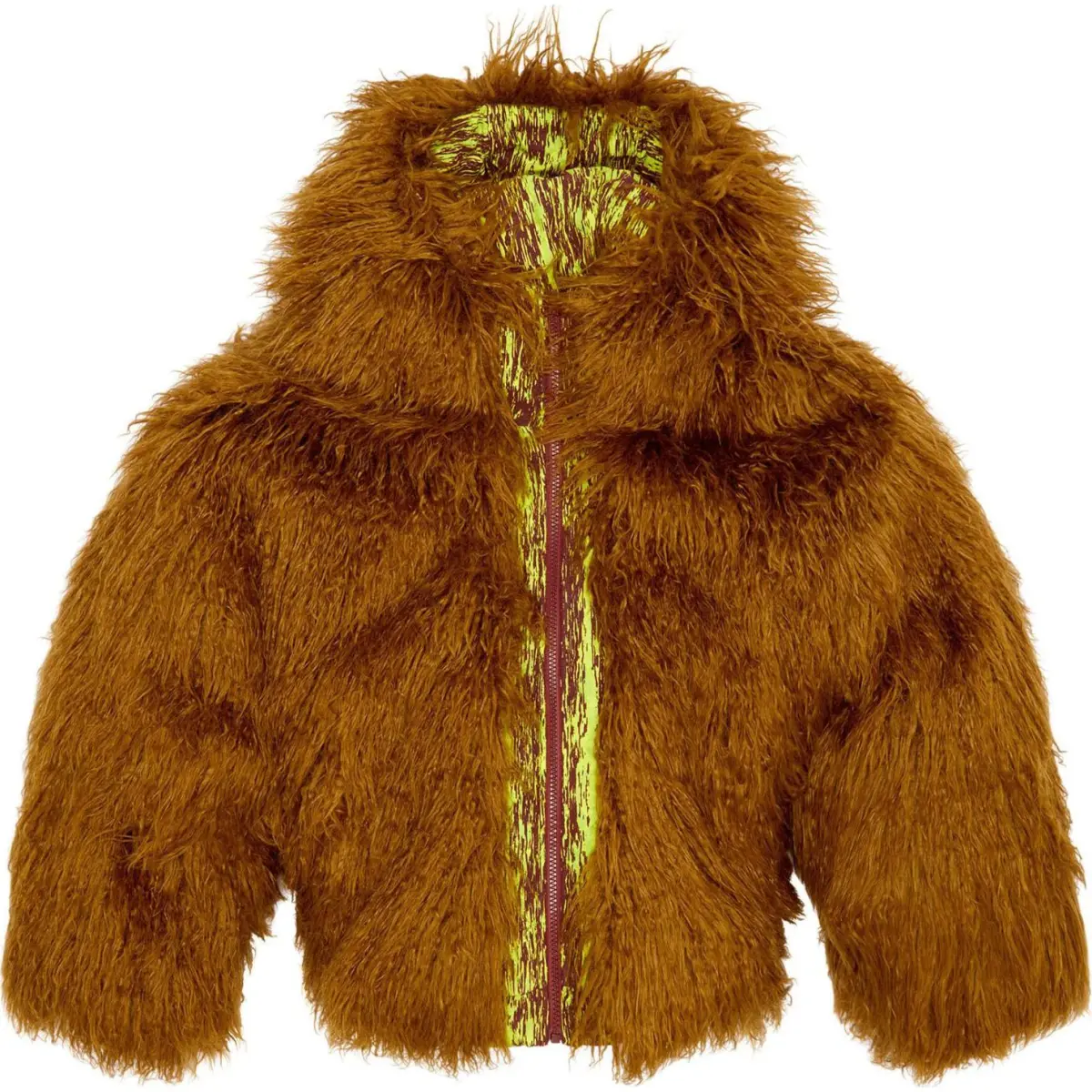 DIESEL W ASABI Faux fur Jacket