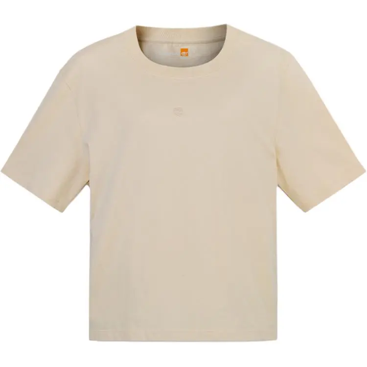 Timberland Drop Shoulder Sleeve T Shirt Women's Light Brown