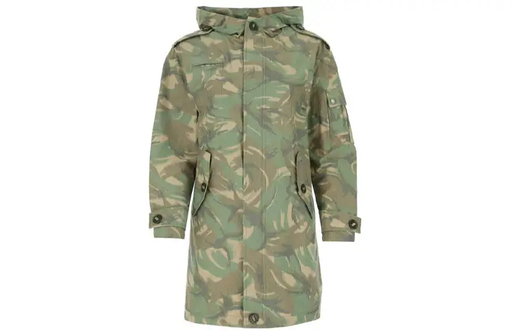 SAINT LAURENT Jackets Women's Green Hooded Moderate Other