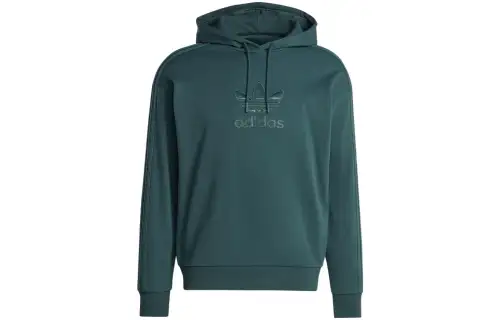 Adidas Originals Sweatshirts Women's Mineral Green Hooded Moderate Regular