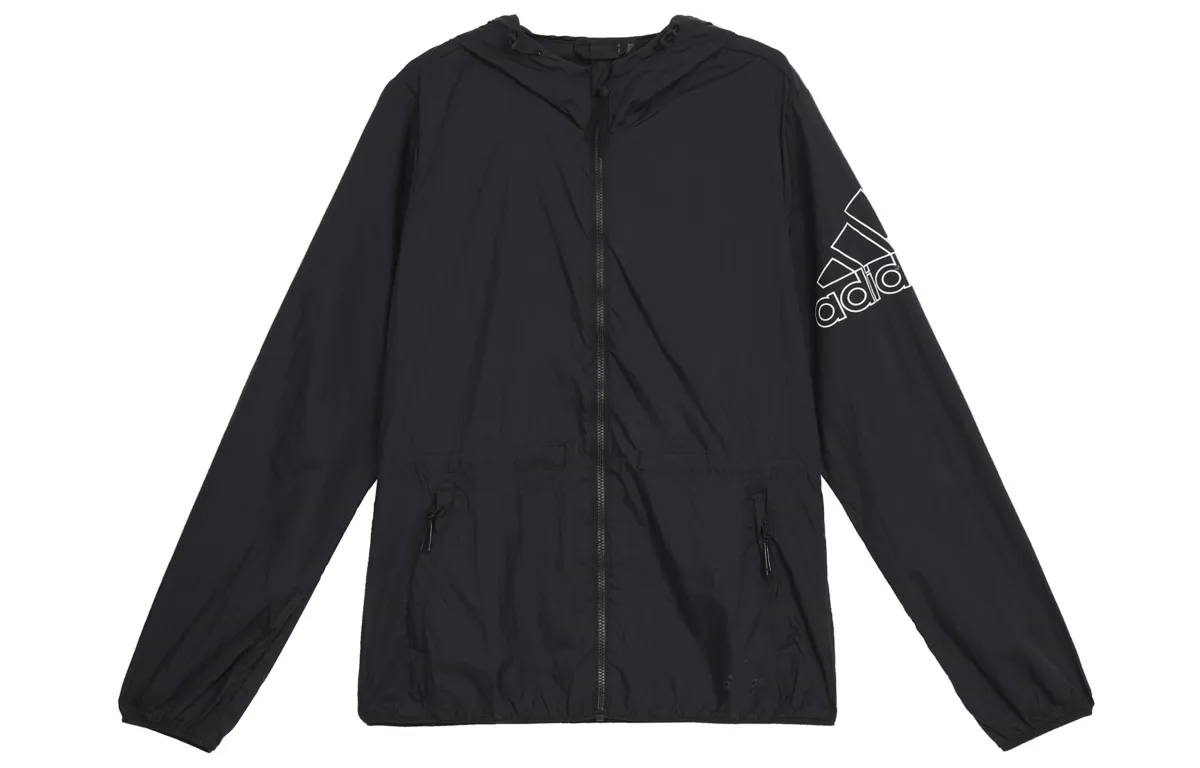 Adidas Jackets Women's Black Hooded Moderate Other