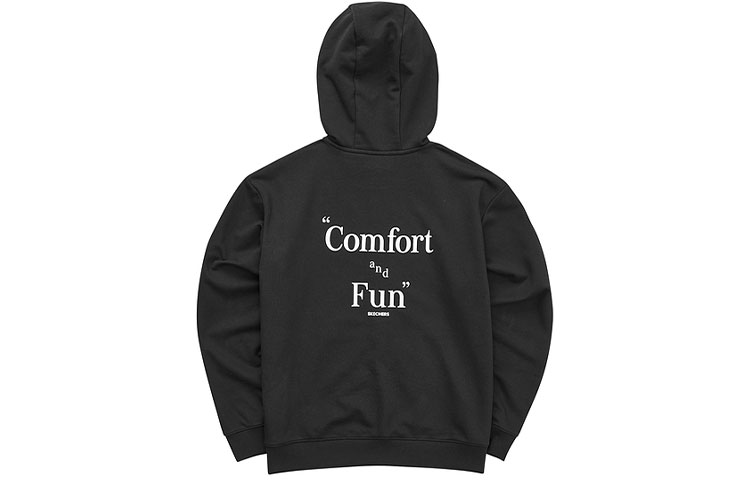 Женская толстовка Skechers Knit Hoodie (черная)