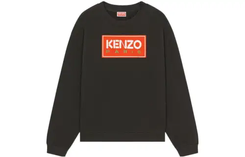 【Previous Season】logo patch crew-neck sweatshirt