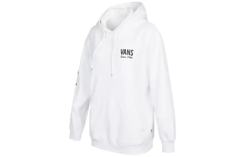 Vans Sweatshirts Women's White Hooded Moderate Regular