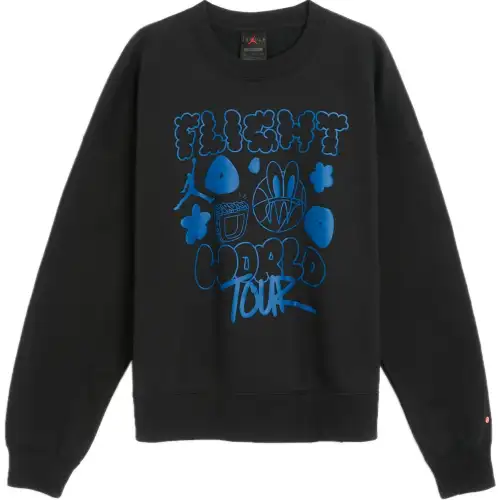 Jordan Sweatshirts Women's Black Crew Neck Moderate Other