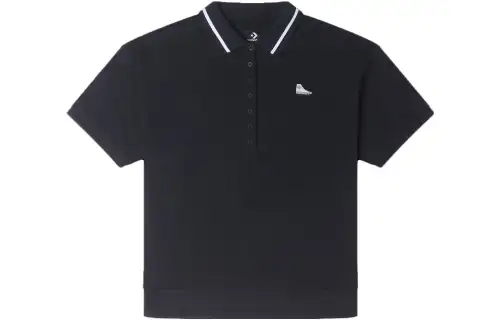 Converse Polo Shirt Women's Black