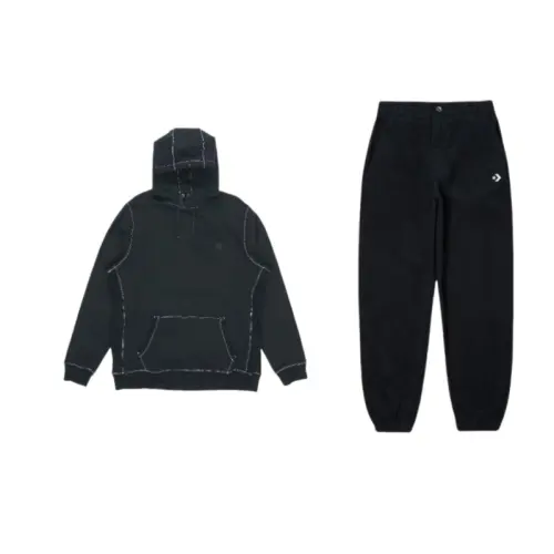 Converse Sweatshirt Set Unisex Black