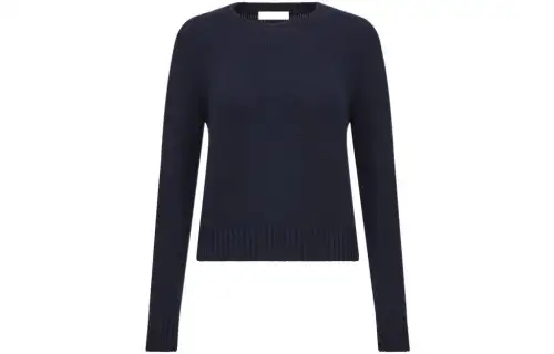 DIOR FW22 Loose Fit Sweater Women's Blue