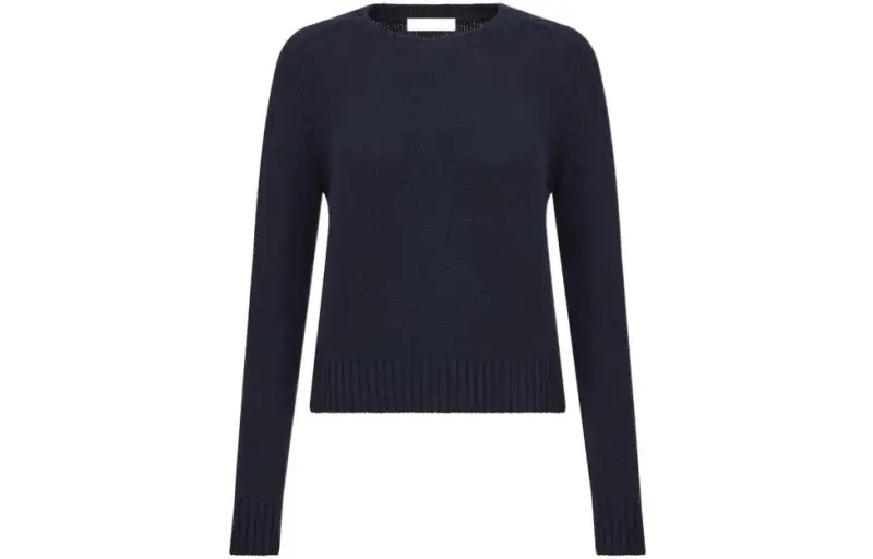 DIOR FW22 Loose Fit Sweater Women's Blue