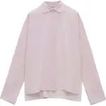Loewe spread-collar poplin shirt