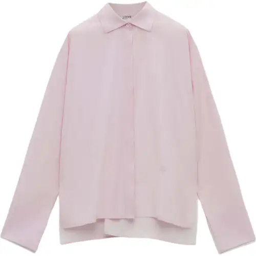 Loewe spread-collar poplin shirt