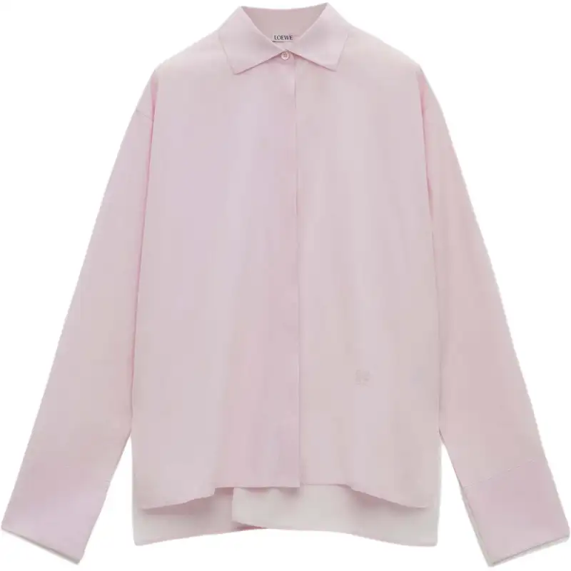 Loewe spread-collar poplin shirt