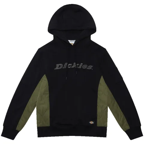 Dickies Sweatshirts Women's Black Hooded Moderate Regular