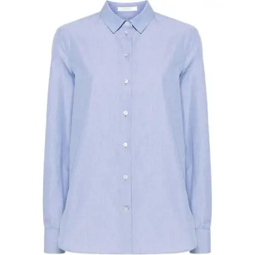 The Row Metis Curved Hem Shirt