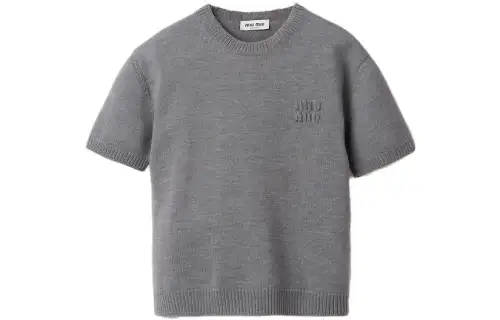 MIU MIU Knitwear Women's Crew Neck Moderate Other