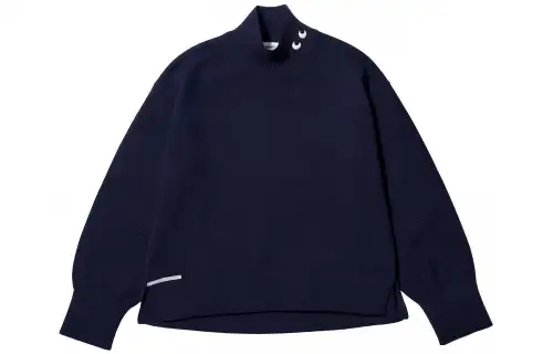 UNIQLO x Anya Hindmarch Cashmere Sweater Women's Marine Blue