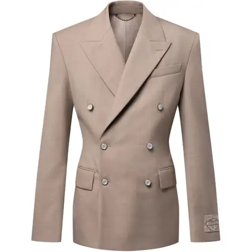 Lv Fitted Double Breasted Jacket
