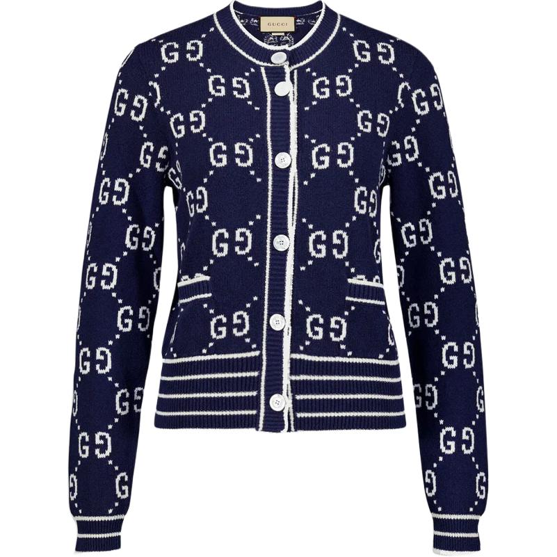 Женское худи Gucci (синее)