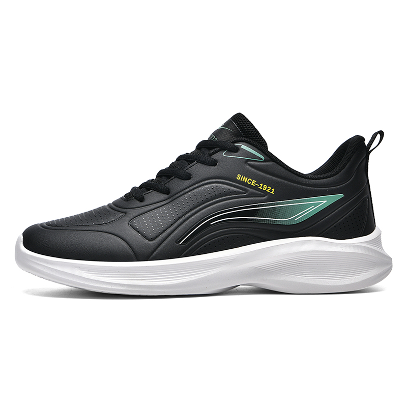 Binary Low top Casual Training City Commuting Running Shoes Men’s Black White