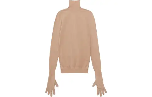 Balenciaga SS23 Knitwear Regular Fit Women's Khaki