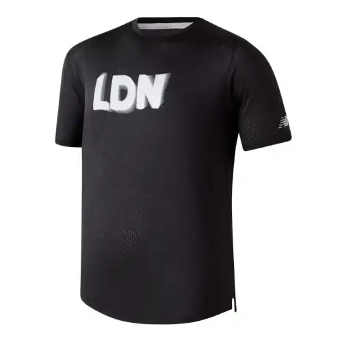 New Balance London Edition T Shirt Men's Black