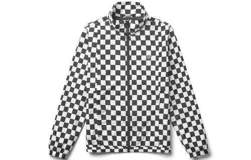 Vans Black And White Checkerboard Jacket Women's Black White