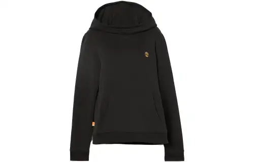Timberland Sweatshirts Women's Black Hooded Moderate Regular