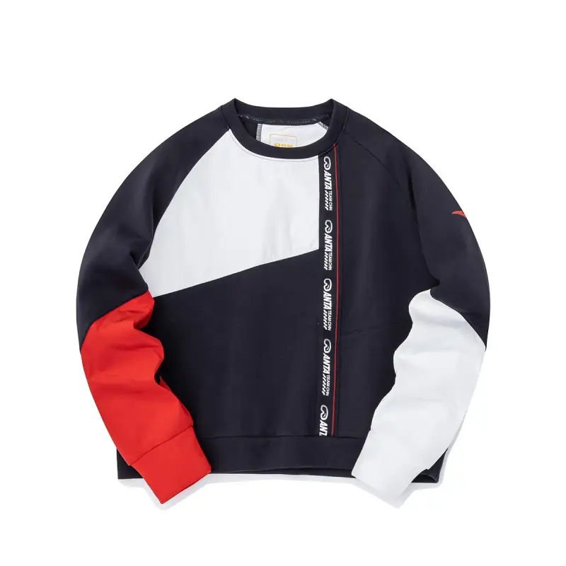 Anta Variety Training Collection Sweatshirt Women's Legend Blue/Pure White/Classic Red