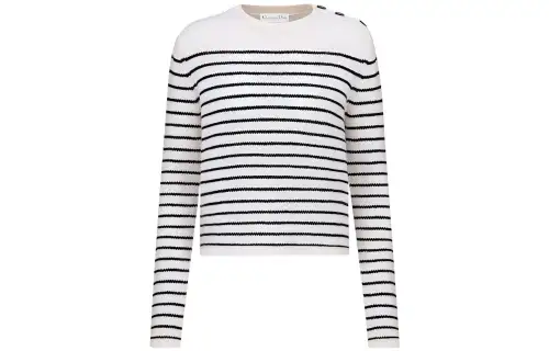 DIOR FW22 Cashmere Sweater Women's White