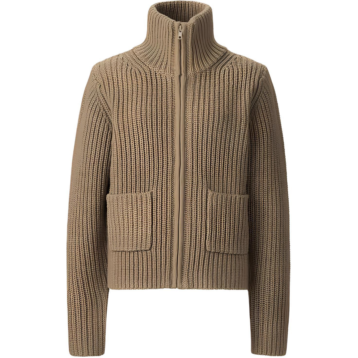 Женская куртка UNIQLO FW24 U (верблюжья)