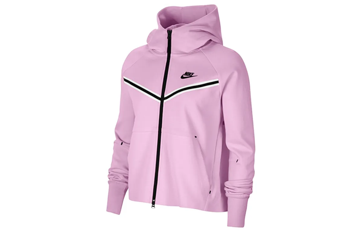 Nike Jackets Women's Pink Hooded Moderate