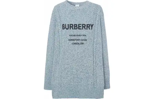Burberry FW22 Cashmere Sweater Women's Blue