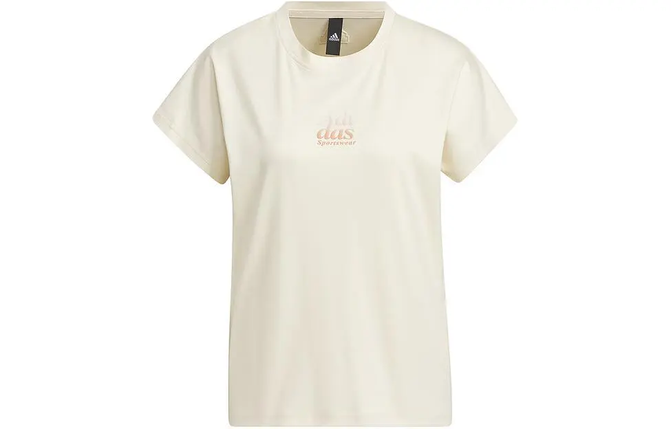 Adidas SS24 T Shirt Women's Ecru