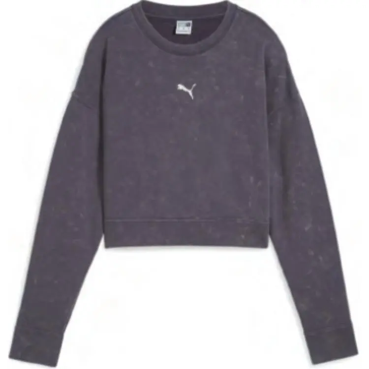 PUMA Sportstyle FW24 Sweatshirt Women's Galaxy Gray